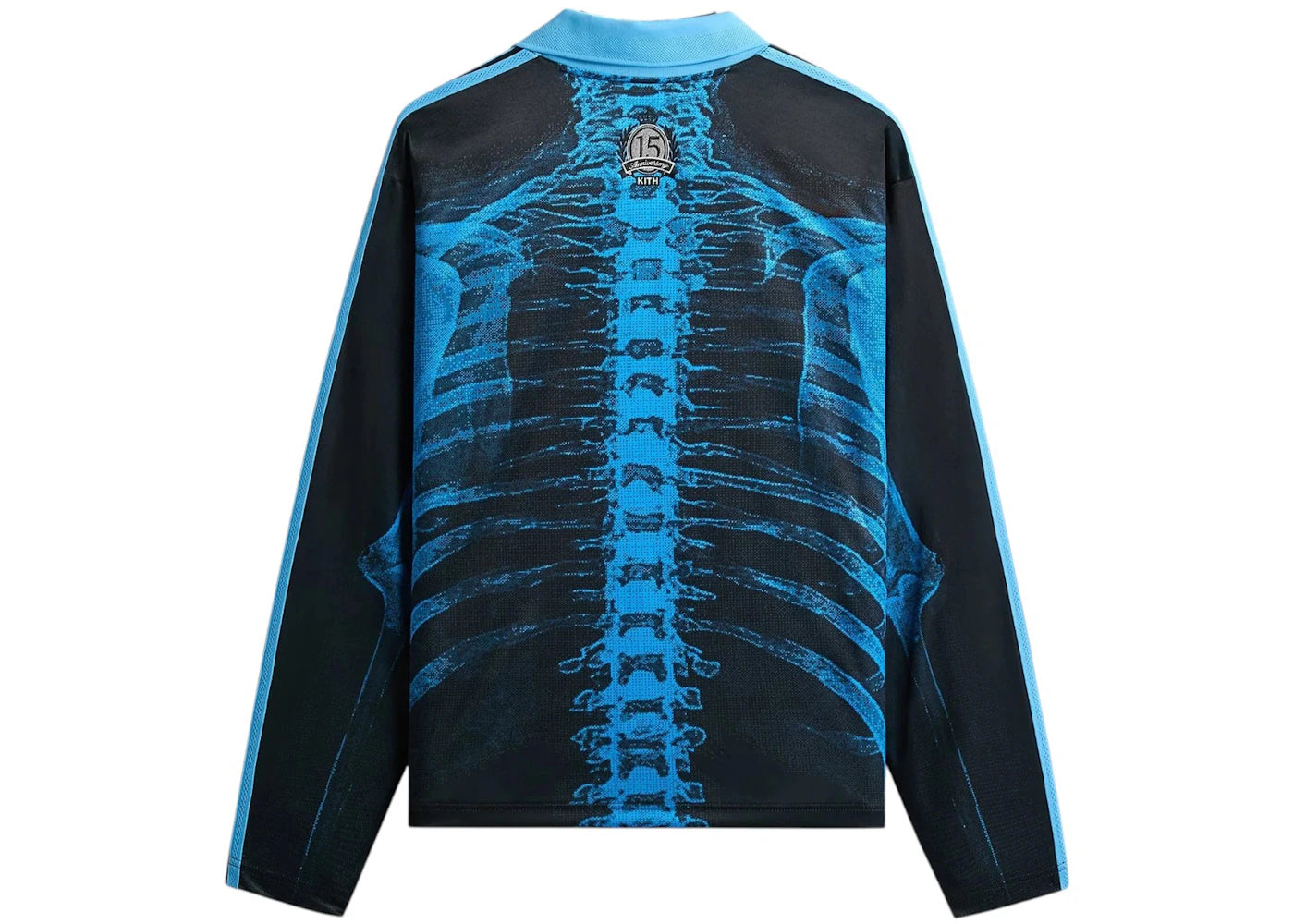Kith x adidas Messi Football Skeleton Goalkeeper Long Sleeve Tee - vue secondaire B