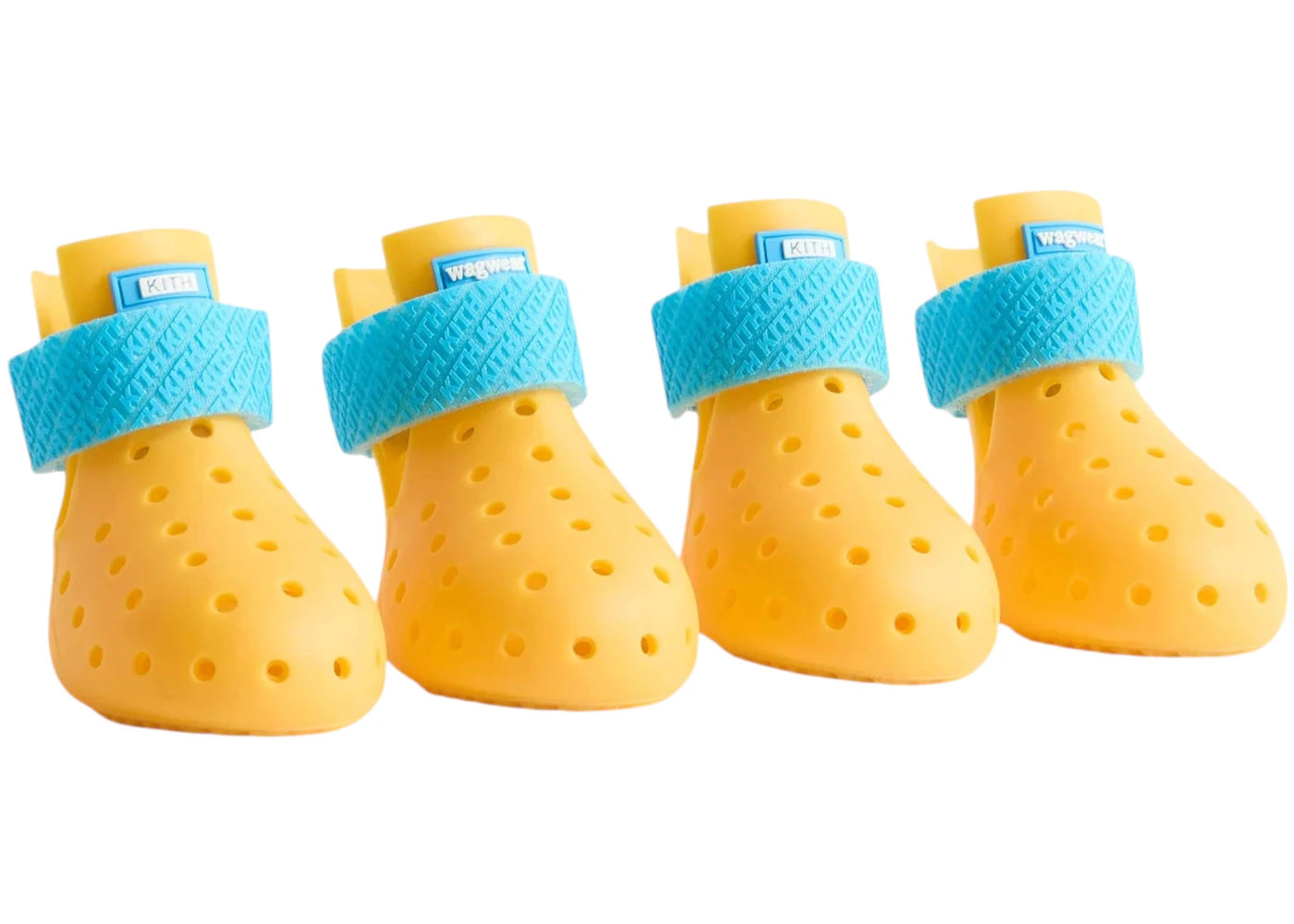 Kith x wagwear WagWellies Mojave Yellow - vue secondaire A