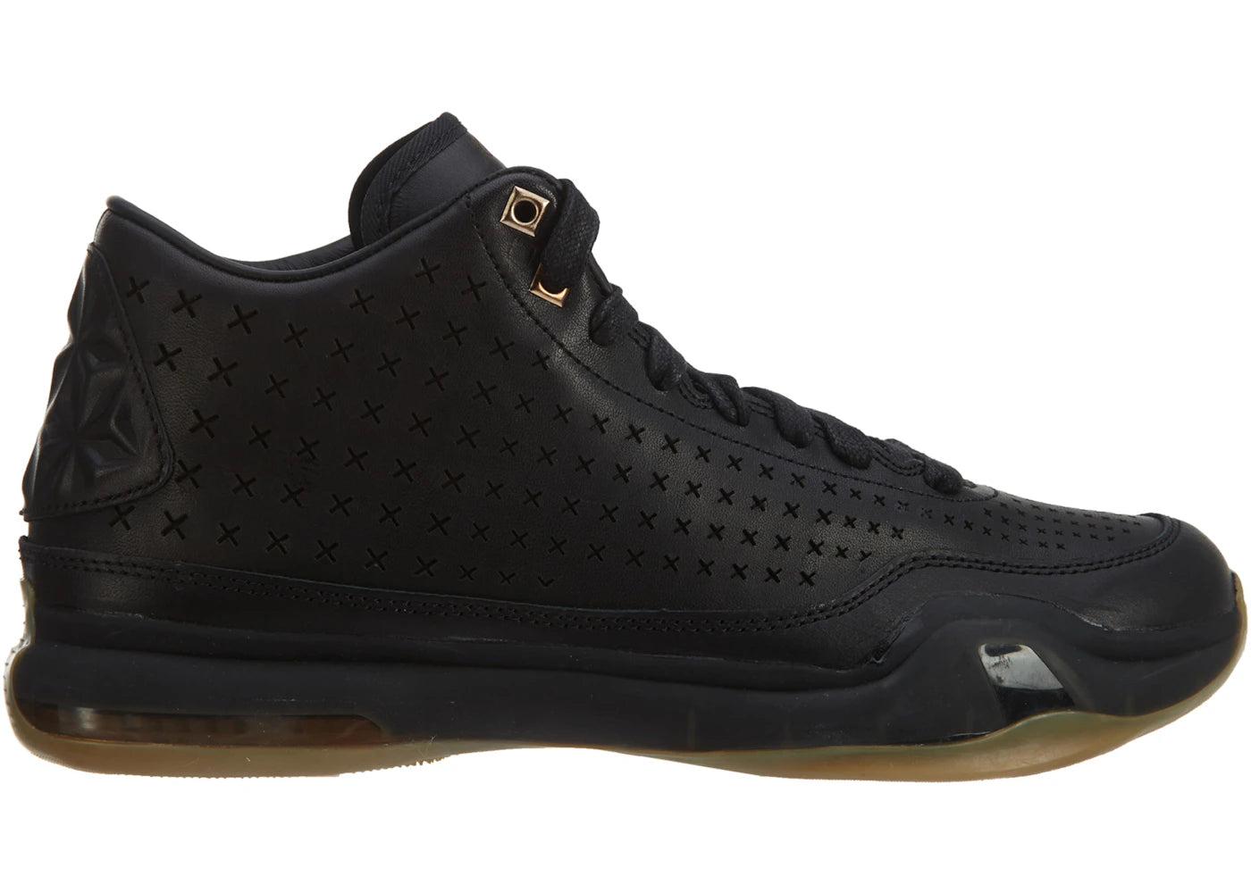 Nike Kobe 10 Mid EXT Schwarz Metallic Gold - vue 360