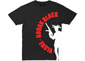 Kodak Black x Vlone Vulture T-shirt Black - vue 360