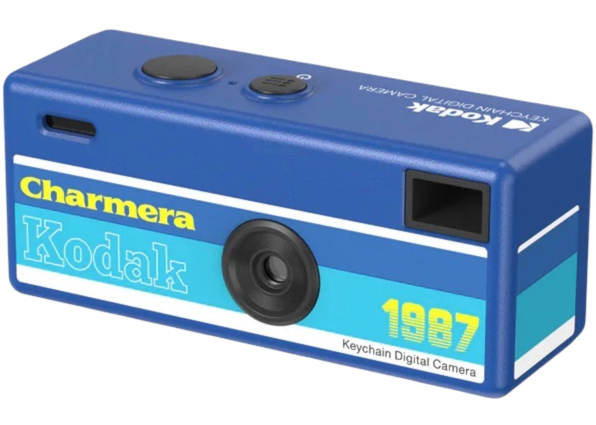 Kodak CHARMERA Digital Camera Keychain Blue - vue 360