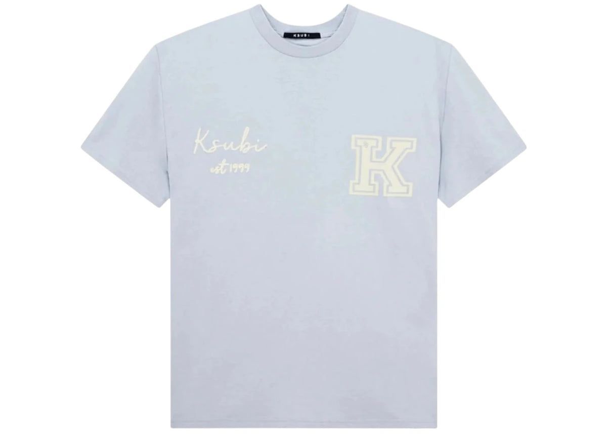 Ksubi Salud Biggie Blue S/S Tee Mist - vue secondaire A