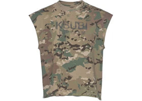Ksubi State Ekcess Cut Off Tank Woodland Green - authentic Ksubi product