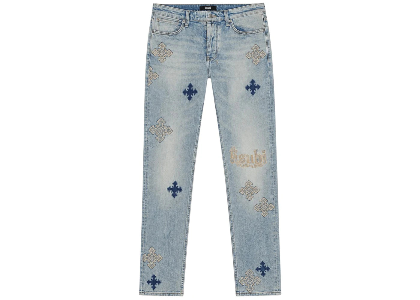 Ksubi Van Winkle Astral Paise Jeans Light Wash - vue secondaire A