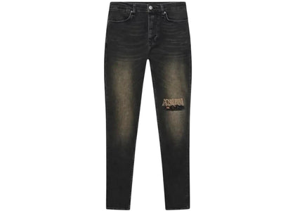 Ksubi Van Winkle Kingdom Repair Jeans Black - authentic Ksubi product