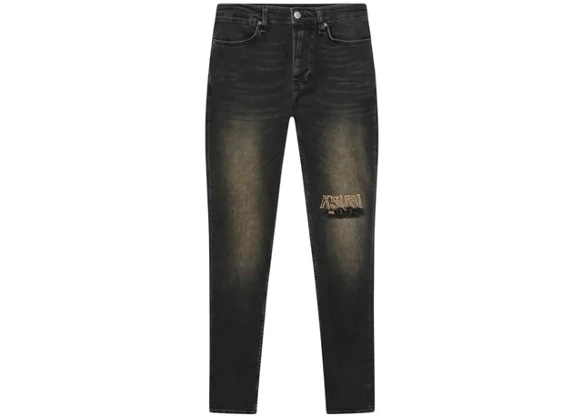 Ksubi Van Winkle Kingdom Repair Jeans Black