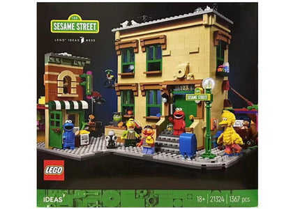 LEGO Ideas 123 Sesame Street Set 21324 - authentic LEGO building set