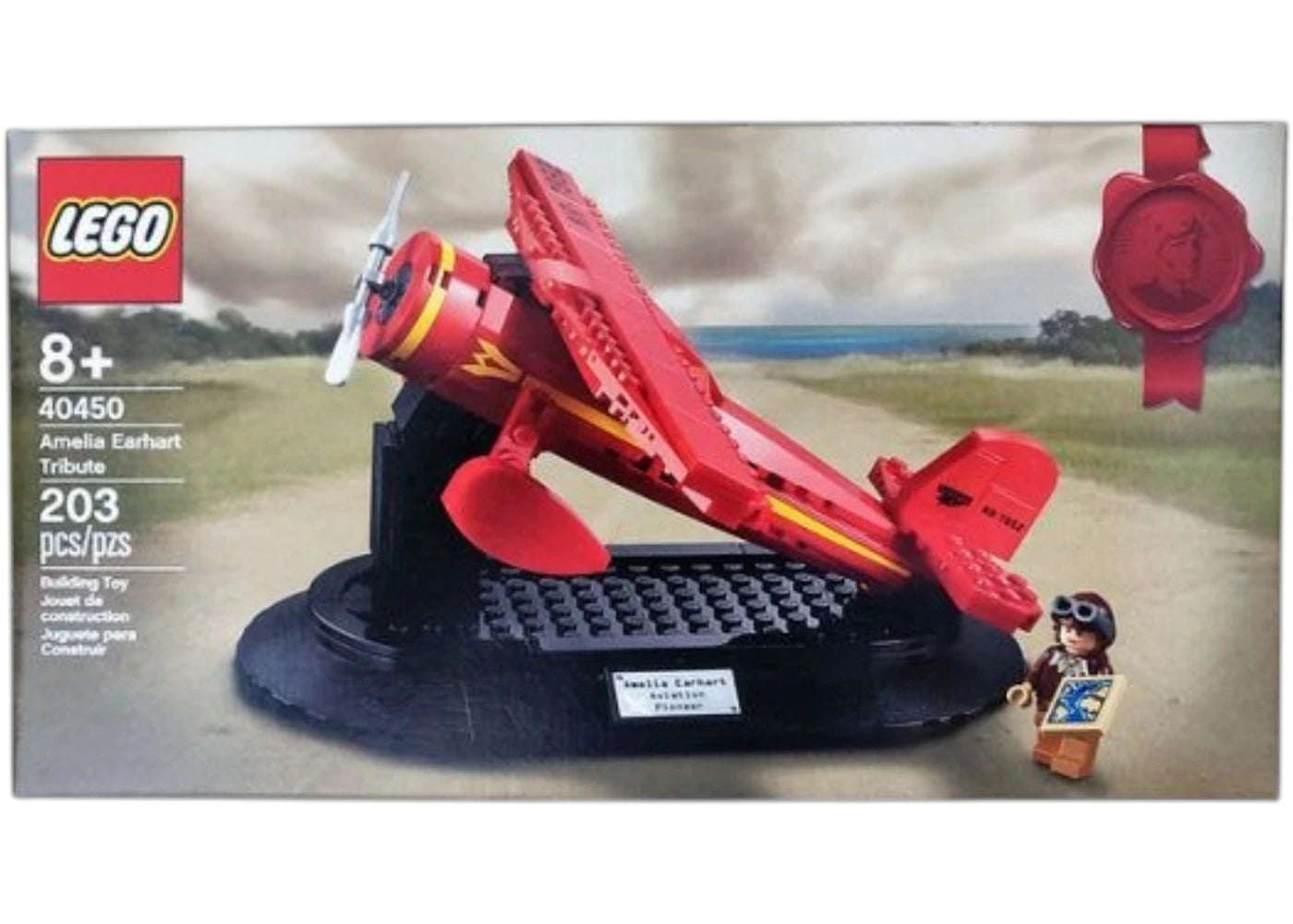 LEGO Amelia Earhart Tribute Set 40450 - vue 360
