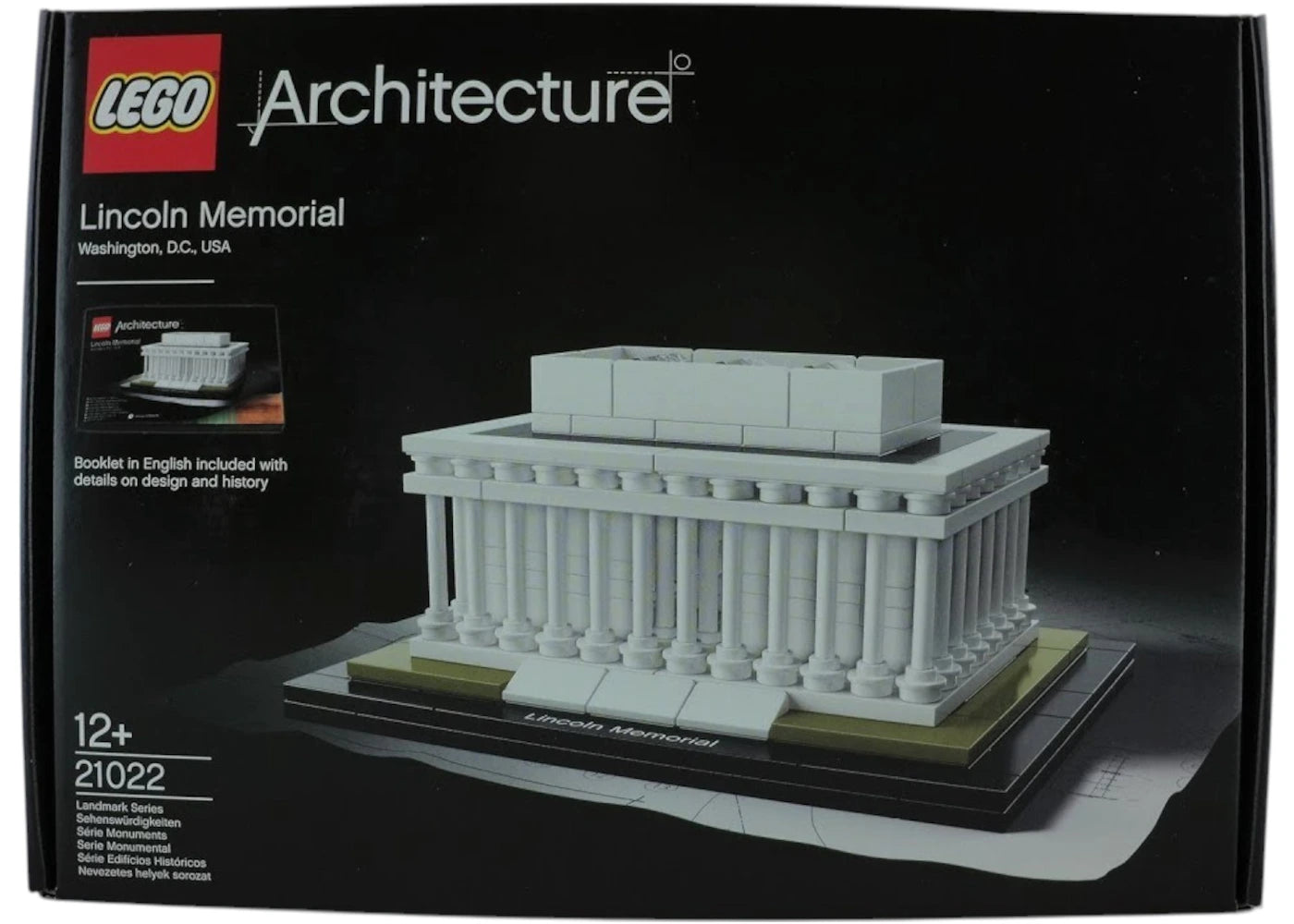 LEGO Architecture Lincoln Memorial Set 21022 - vue 360