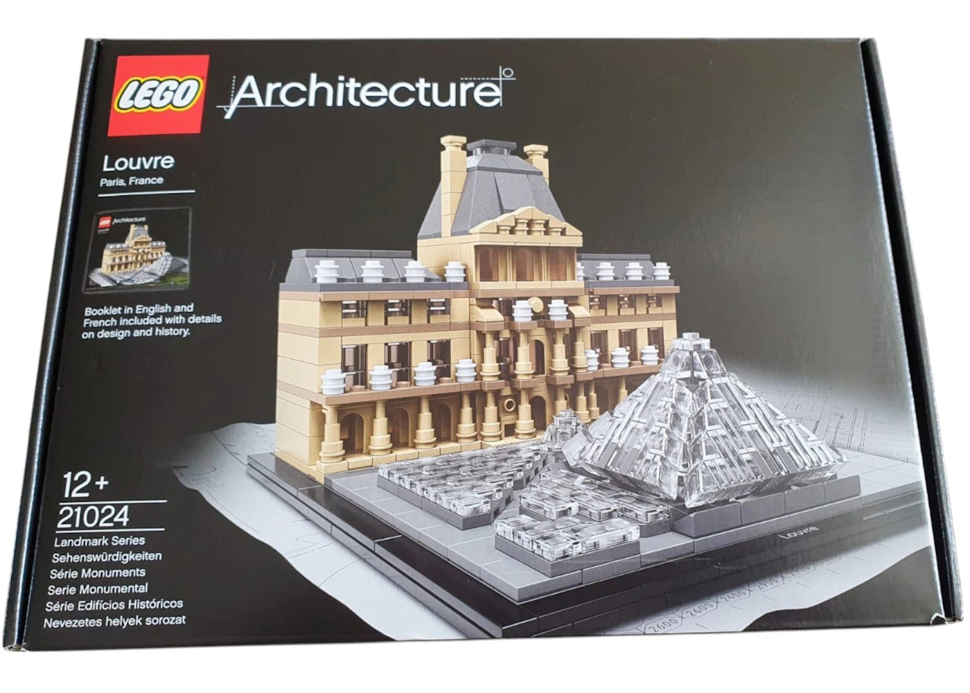 LEGO Architecture Louvre Set 21024 - vue 360
