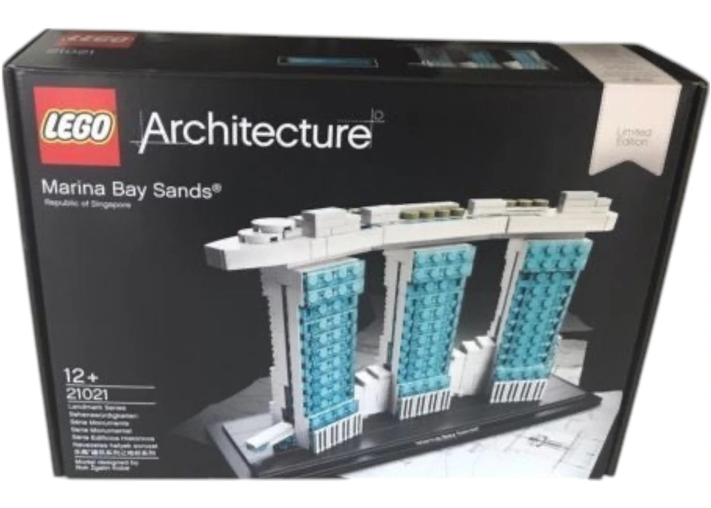 LEGO Architecture Marina Bay Sands Limited Edition Set 21021 - vue 360