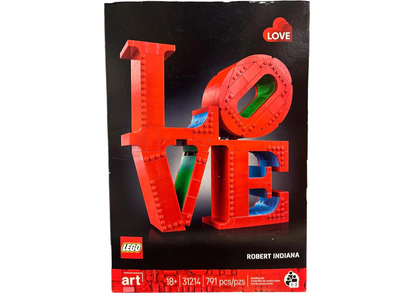LEGO Art LOVE Set 31214 - vue 360