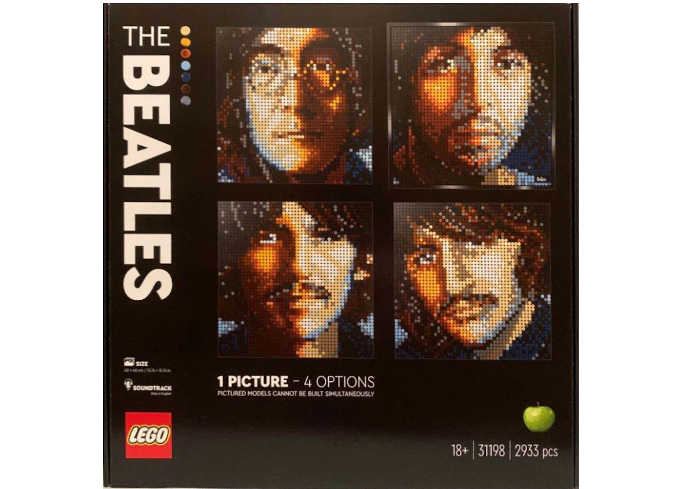 LEGO Art The Beatles Set 31198 - vue 360