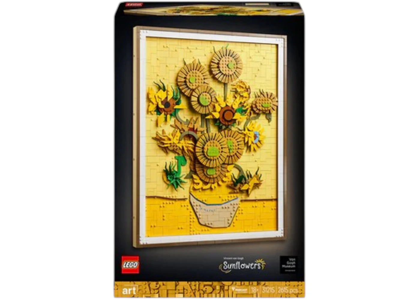 LEGO Art Vincent Van Gogh Sonnenblumen Set 31215 - vue 360