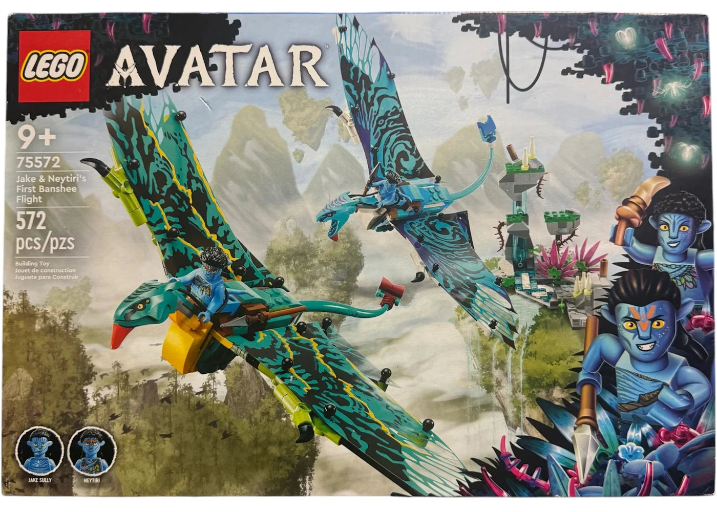 LEGO Avatar Jake &amp; Neytiris erster Banshee-Kampf Set 75572 - vue 360