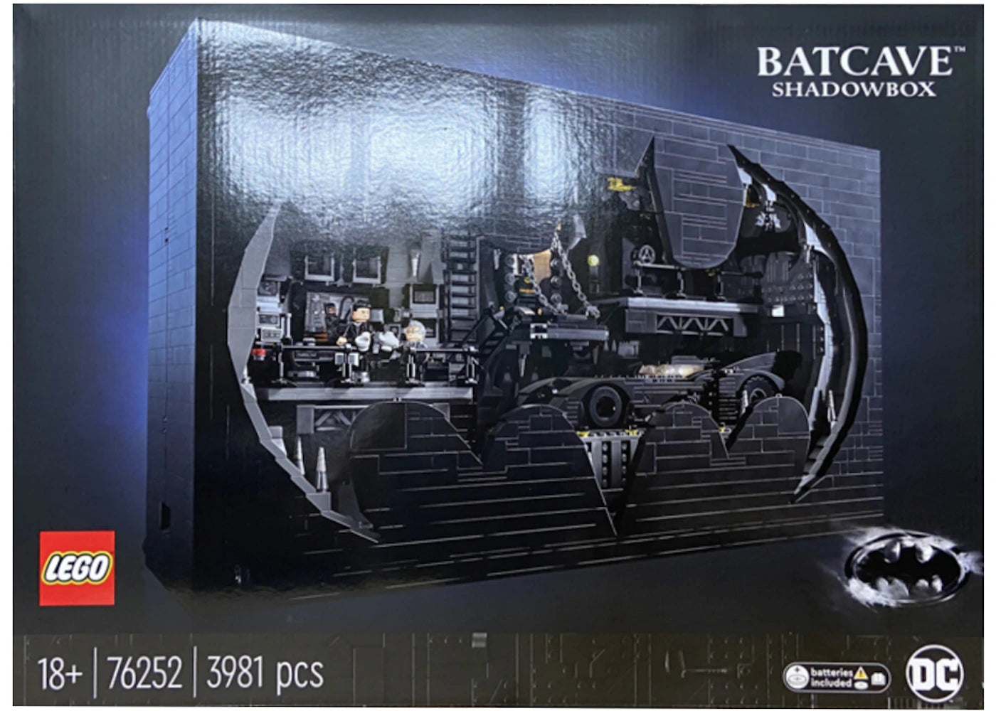 LEGO Batcave Schattenbox-Set 76252 - vue 360