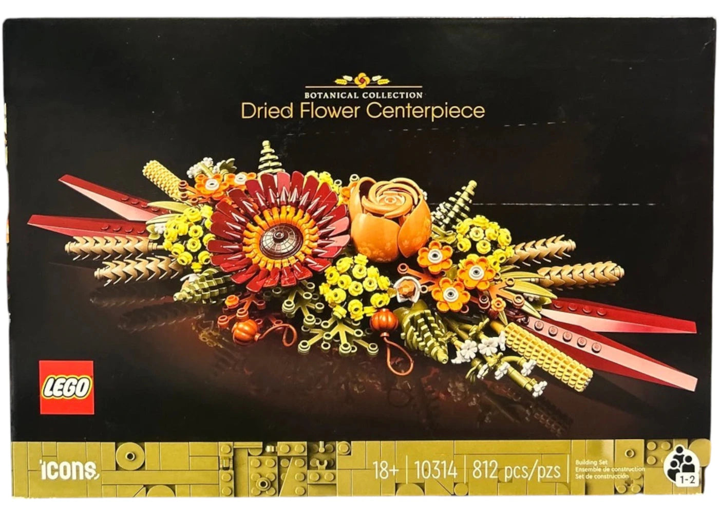 LEGO Botanical Collection Dried Flower Centerpiece Set 10314