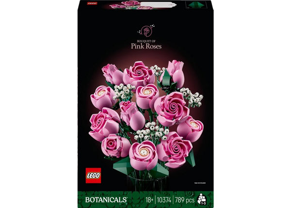 LEGO Botanicals Bouquet of Pink Roses Set 10374 - authentic LEGO building set