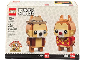 LEGO Brick Headz Chip & Dale Set 40550 - vue 360
