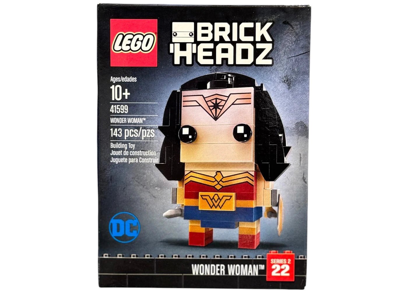 LEGO Brick Headz DC Comics Wonder Woman Set 41599 - authentic LEGO building set