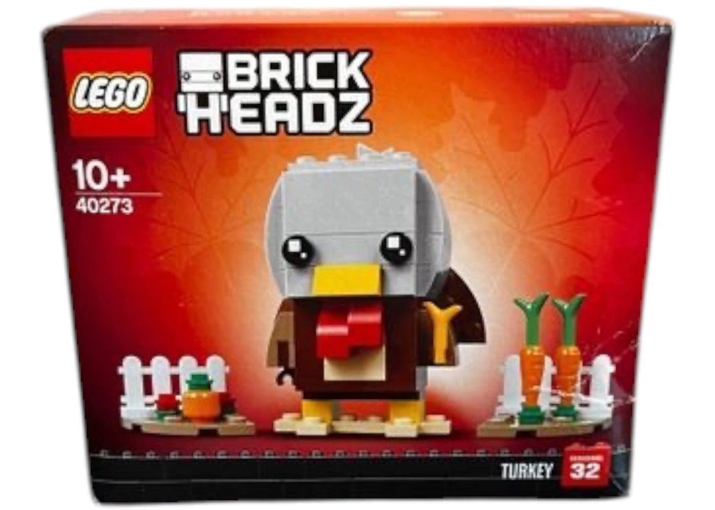 LEGO Brick Headz Holiday Thanksgiving Turkey Set 40273 - authentic LEGO building set
