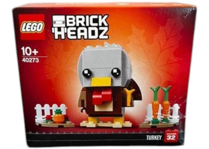 LEGO Brick Headz Holiday Thanksgiving Turkey Set 40273 - authentic LEGO building set