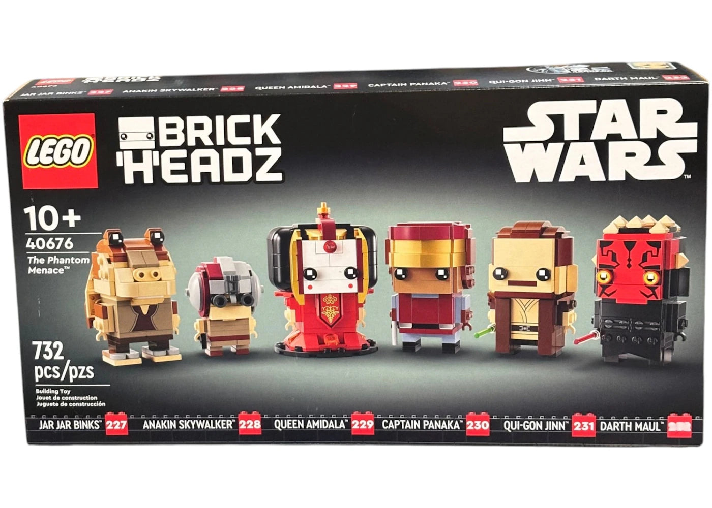 LEGO Brick Headz The Phantom Menace Set 40676 - vue 360