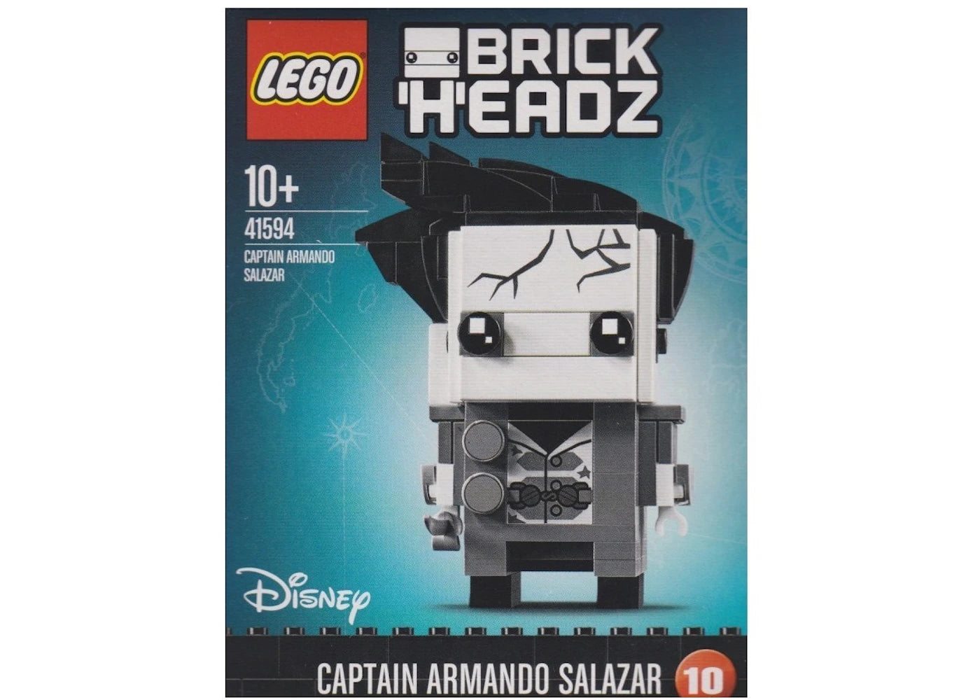 LEGO BrickHeadz Disney Captain Armando Salazar Set 41594 - authentic LEGO building set