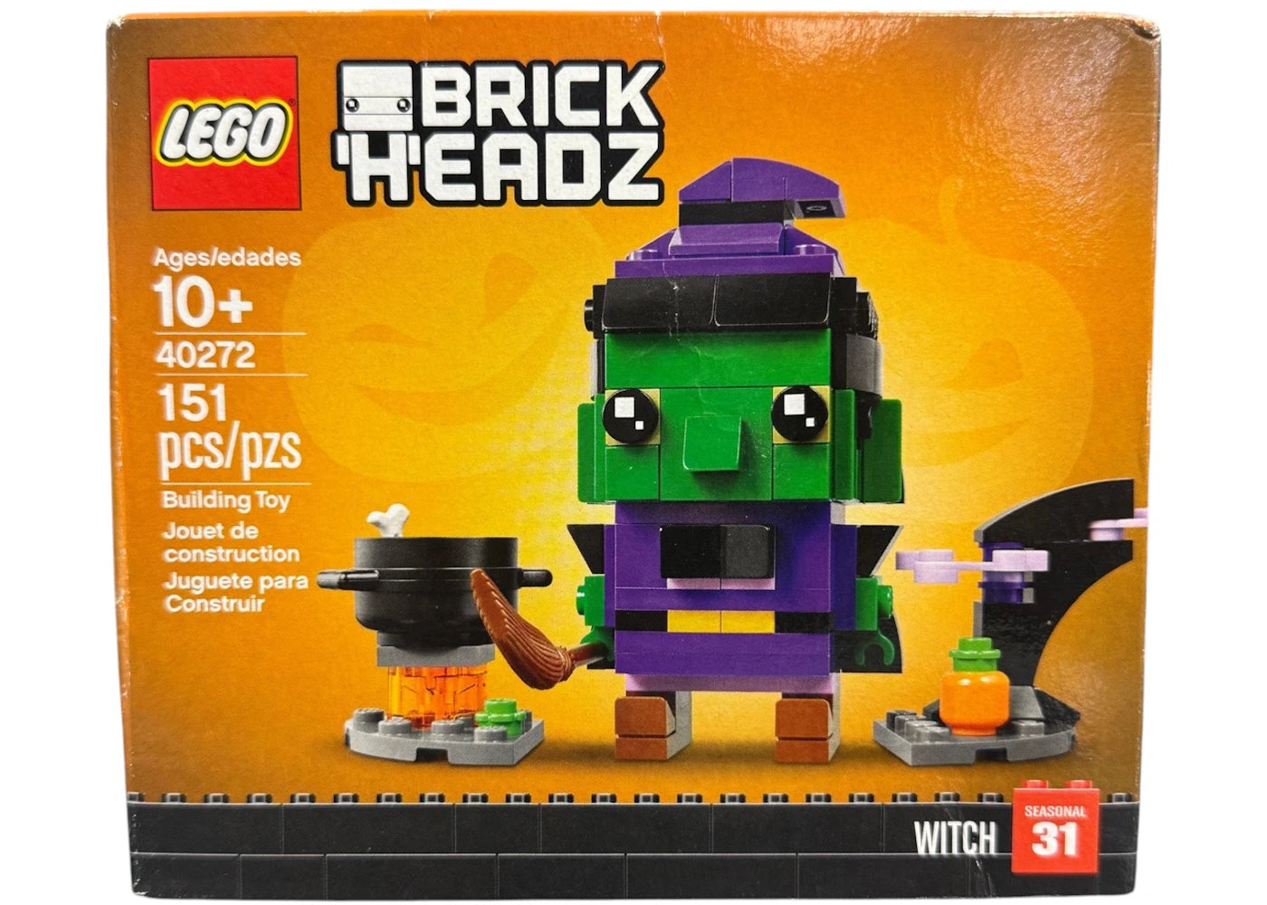 LEGO BrickHeadz Halloween Witch Set 40272 - authentic LEGO building set