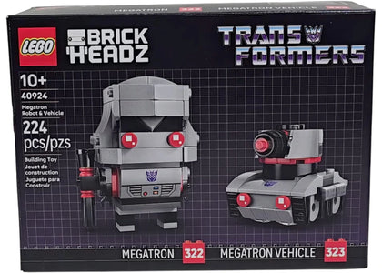 LEGO BrickHeadz Megatron Robot & Vehicle Set #40924 - authentic LEGO building set