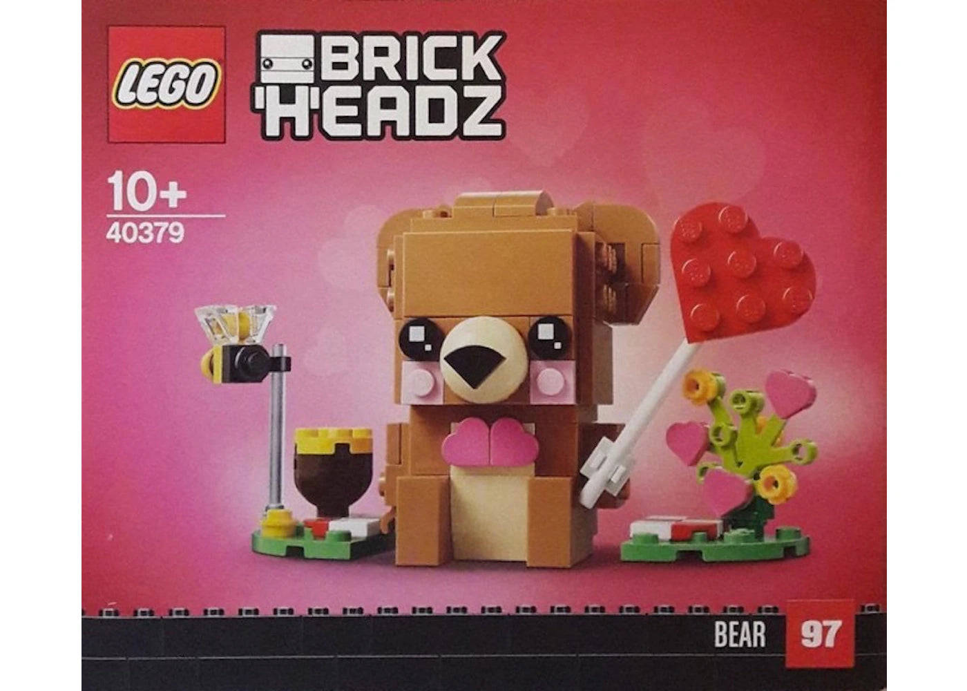 LEGO BrickHeadz Valentine's Bear Set 40379 - authentic LEGO building set