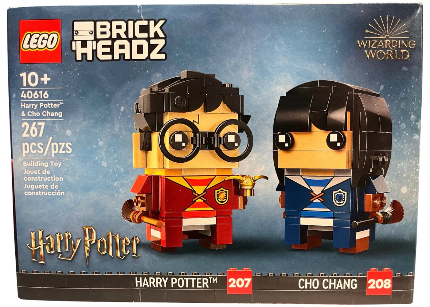 LEGO Brickheadz Harry Potter - Harry Potter & Cho Chang Set 40616