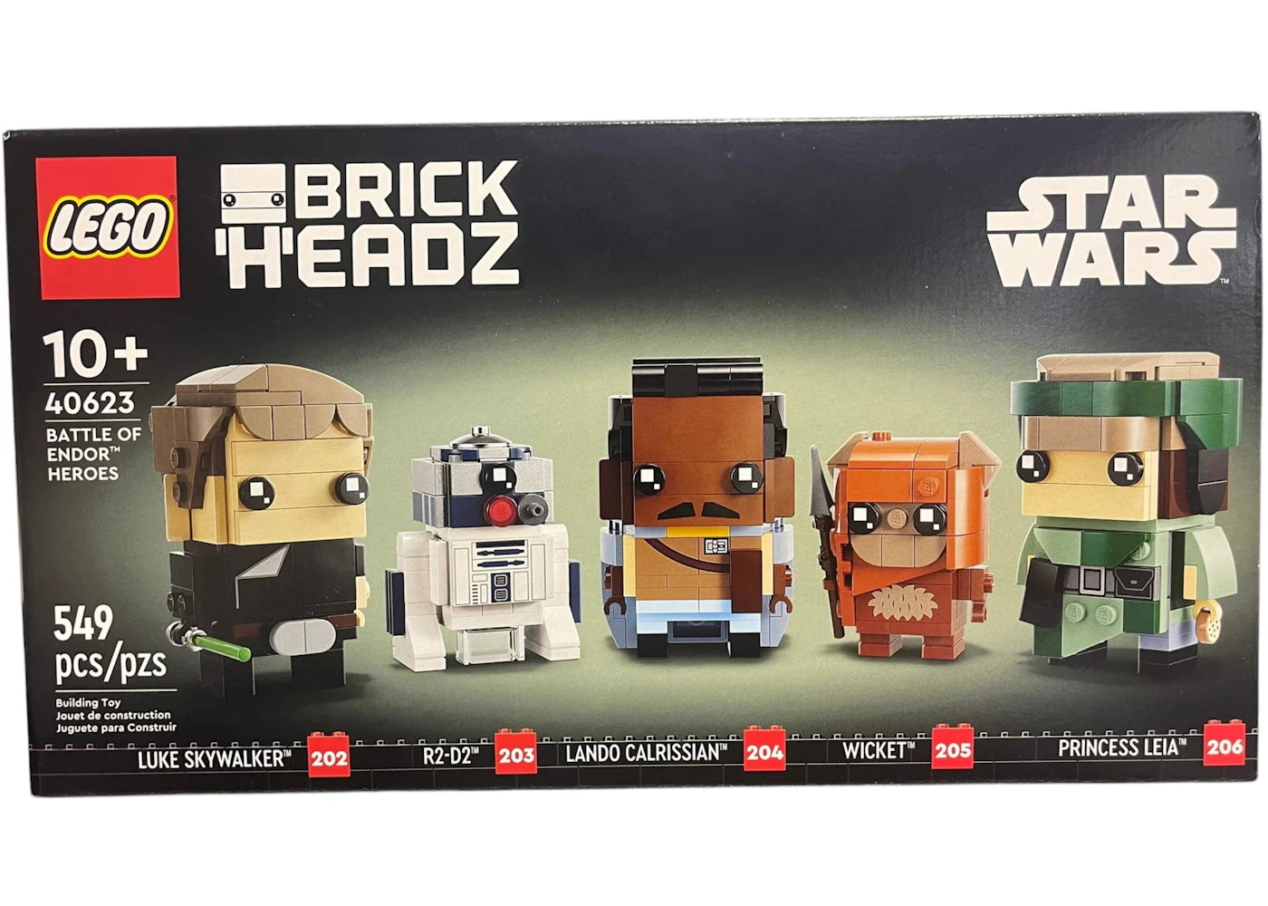 LEGO Brickheadz Star Wars Battle of Endor Heroes Set 40623