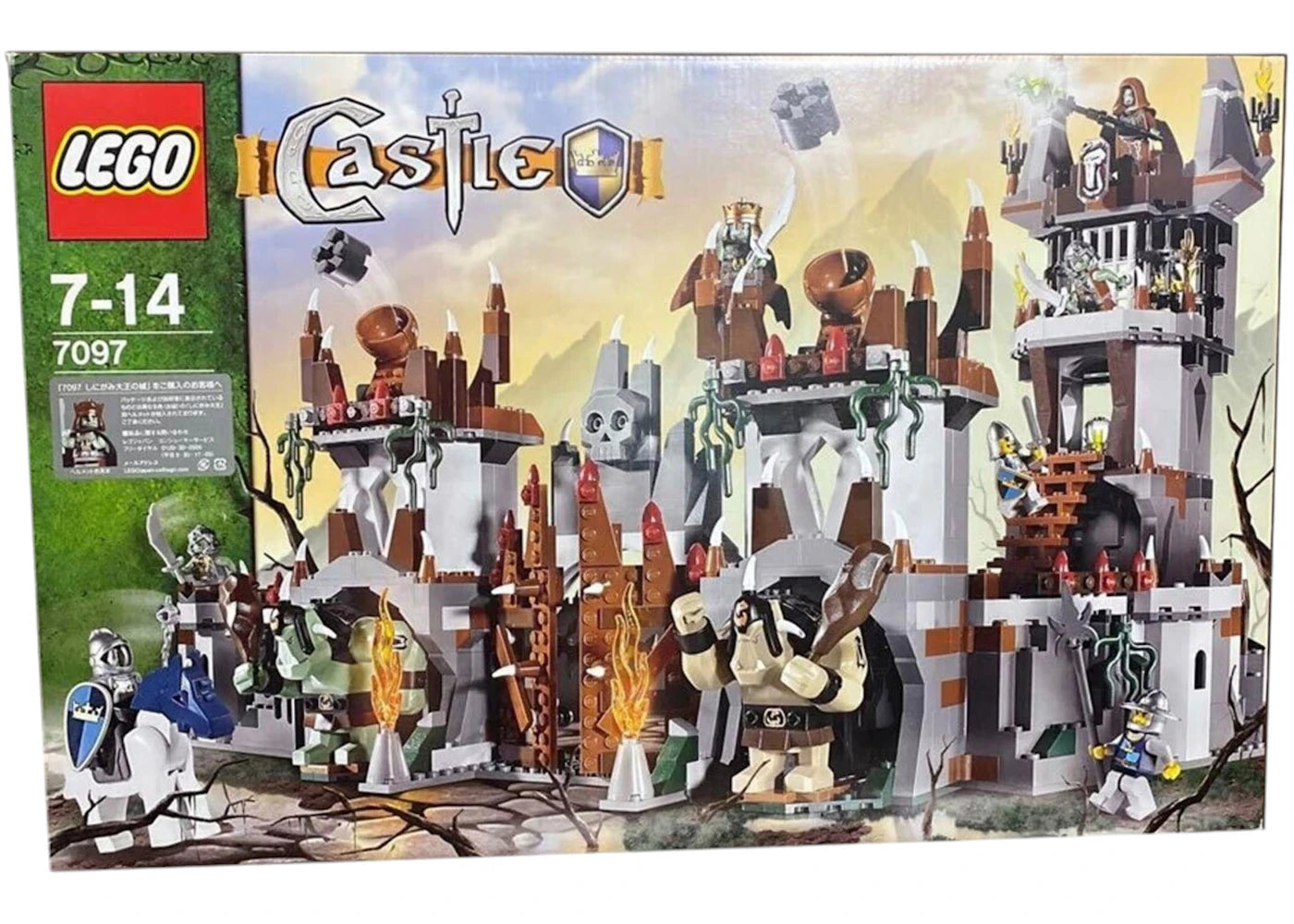 LEGO Castle Trolls' Mountain Fortress Set 7097 - authentic LEGO building set
