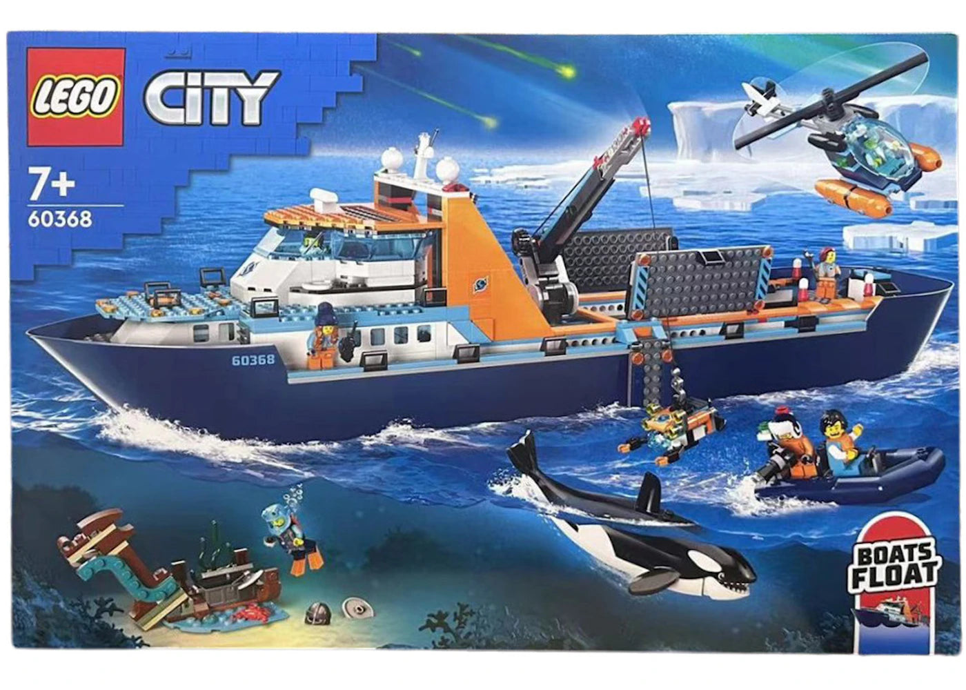 LEGO City Arctic Explorer Ship Set 60368