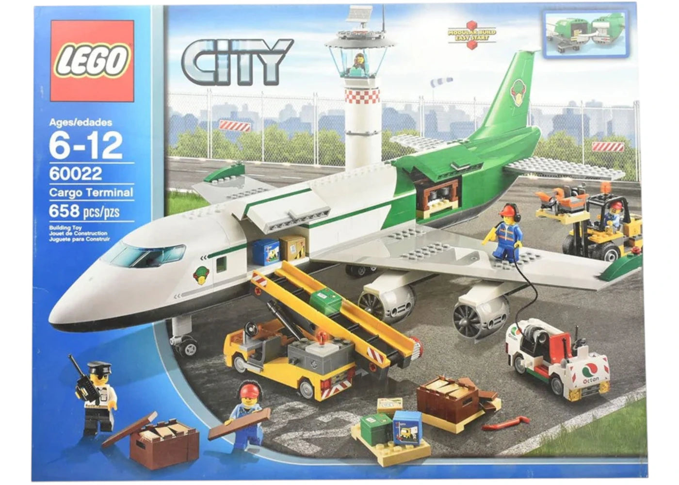 LEGO City Cargo Terminal Set 60022 - vue 360
