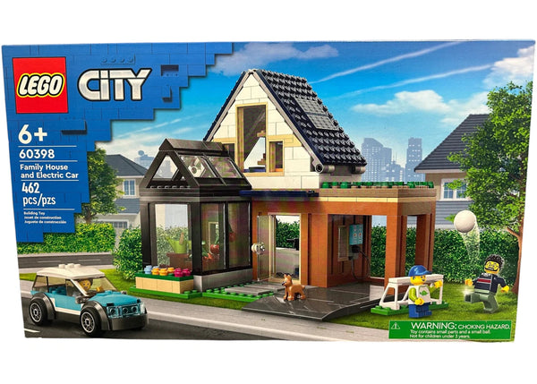 LEGO City Family House and Electric Car Set 60398 - authentic LEGO building set