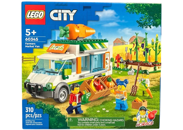 LEGO City Farmers Market Van Set 60345 - authentic LEGO building set