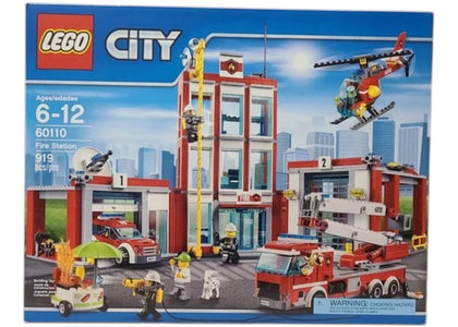 LEGO City Fire Station Set 60110 - authentic LEGO building set