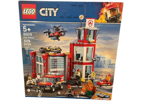 LEGO City Fire Station Set 60215 - authentic LEGO building set