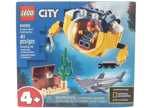 LEGO City Ocean Mini-Submarine Set 60263 - authentic LEGO building set