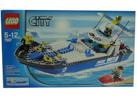 LEGO City Police Boat Set 7287 - vue 360