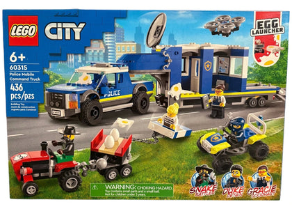 LEGO City Police Mobile Command Truck Set 60315 - authentic LEGO building set