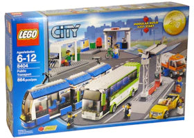 LEGO City Public Transportation Station Set 8404 - vue 360