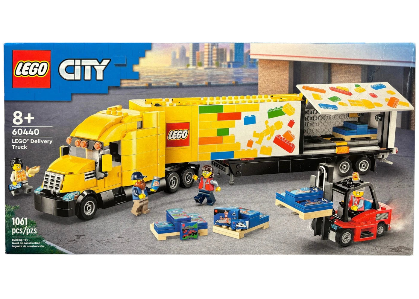 LEGO City Yellow Delivery Truck Set 60440