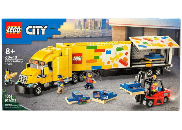 LEGO City Yellow Delivery Truck Set 60440 - authentic LEGO building set