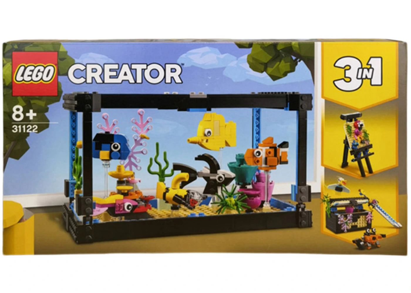 LEGO Creator 3 In 1 Fish Tank Set 31122 Multi - vue 360