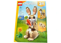 LEGO Creator 3-in-1: Cute Bunny Set #31162