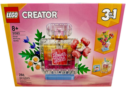 LEGO Creator 3-in-1: Floral Decor Perfume Bottle Set #31383 - authentic LEGO building set