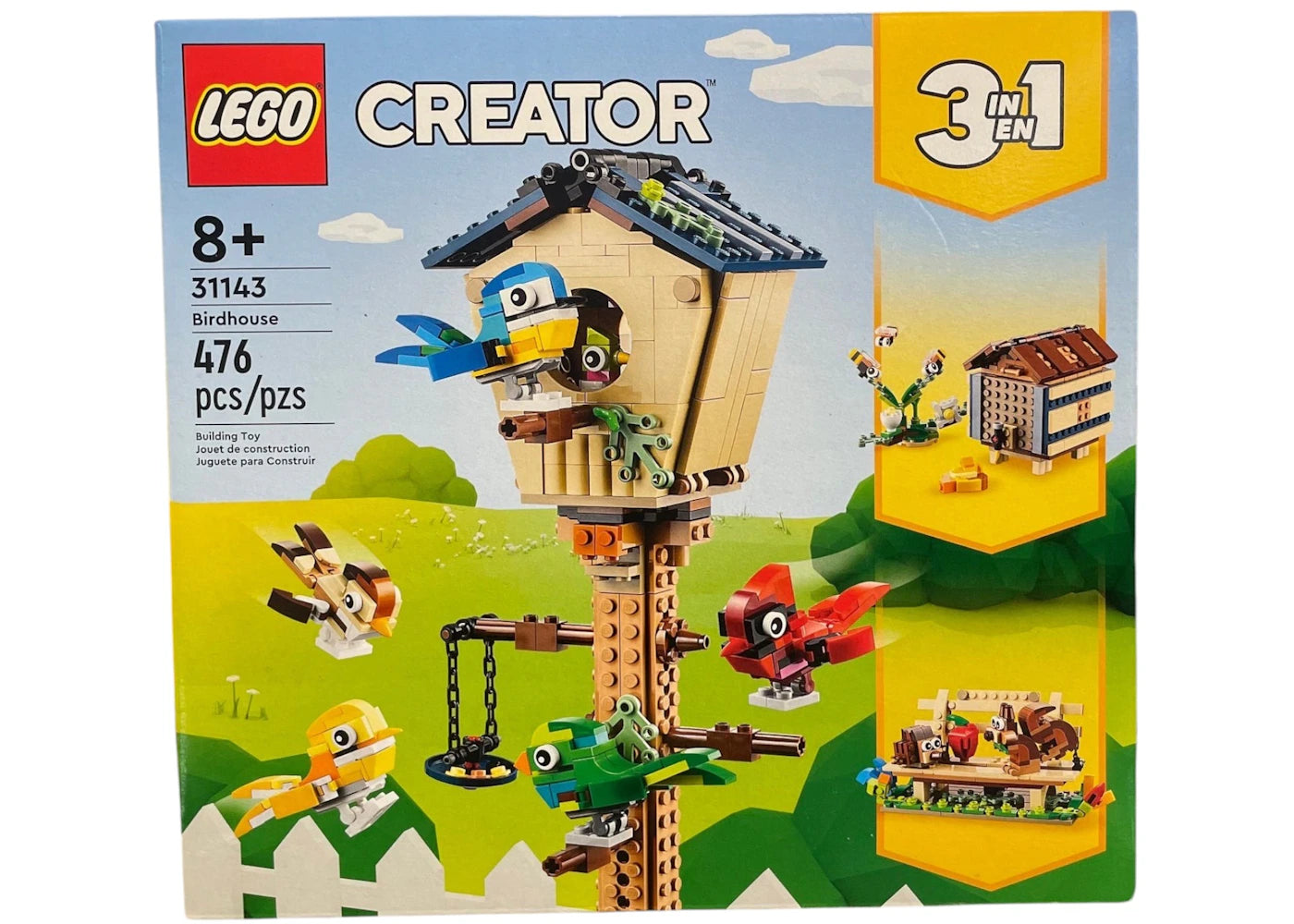 LEGO Creator 3in1 Birdhouse Set 31143 - authentic LEGO building set